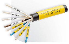 Трубка ПВХ круглая для маркировки проводов, 2,5 мм2, цвет желтый, бухта 80 м, фото 3