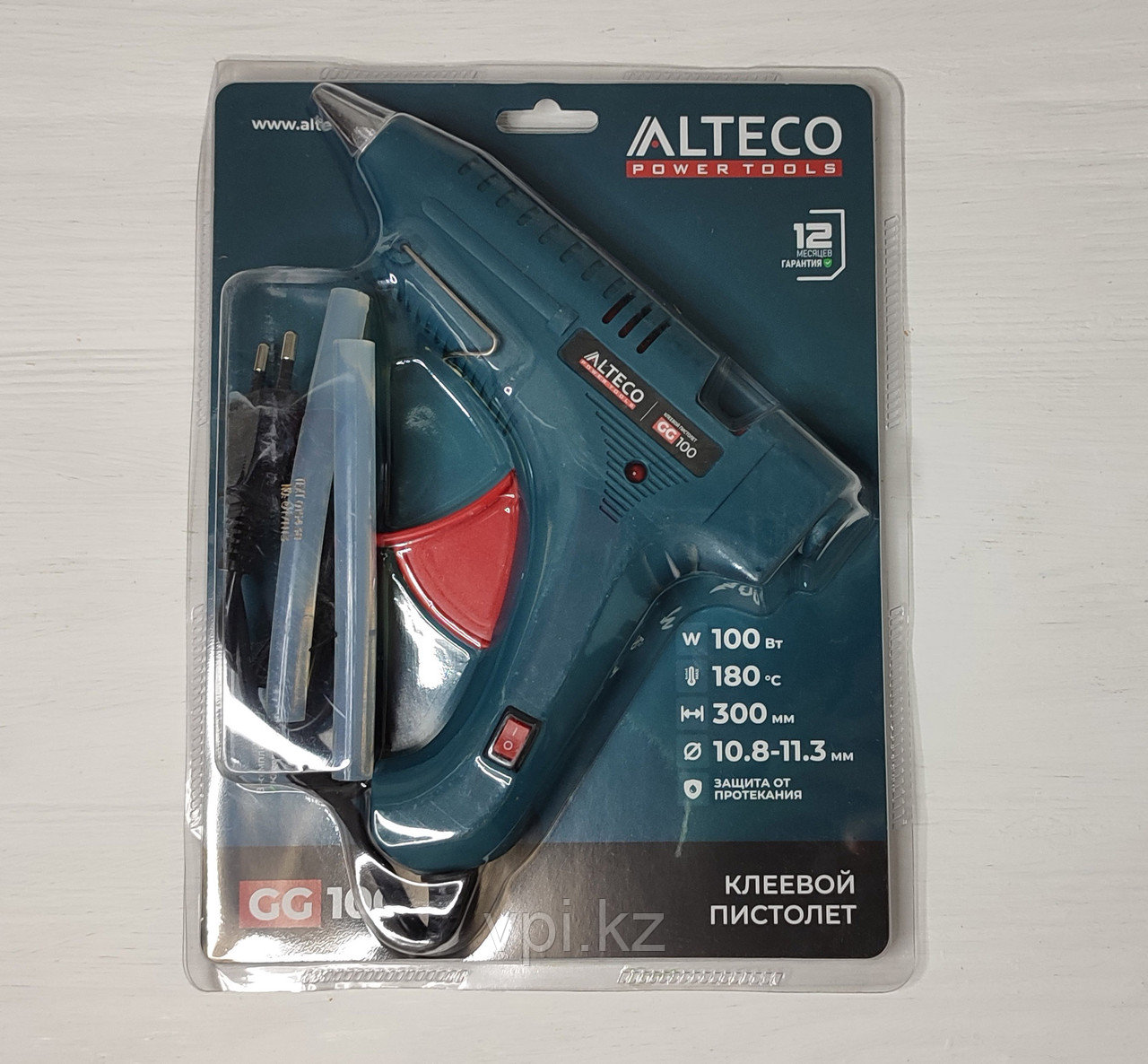 Клеевой пистолет 100Вт GG 100 ALTECO, фото 1