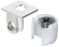 Корпусная стяжка Tab V 16 мм., цинковое литье, никелирован.