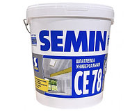 Шпаклевка Semin CE 78 (universal, white cover) / СЕ 78 (универсальная, белая крышка) 20кг