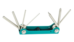 8PK-021S Набор отверток 7 шт. (-5мм,+#2,hex 2,2.5,3,4,5мм)