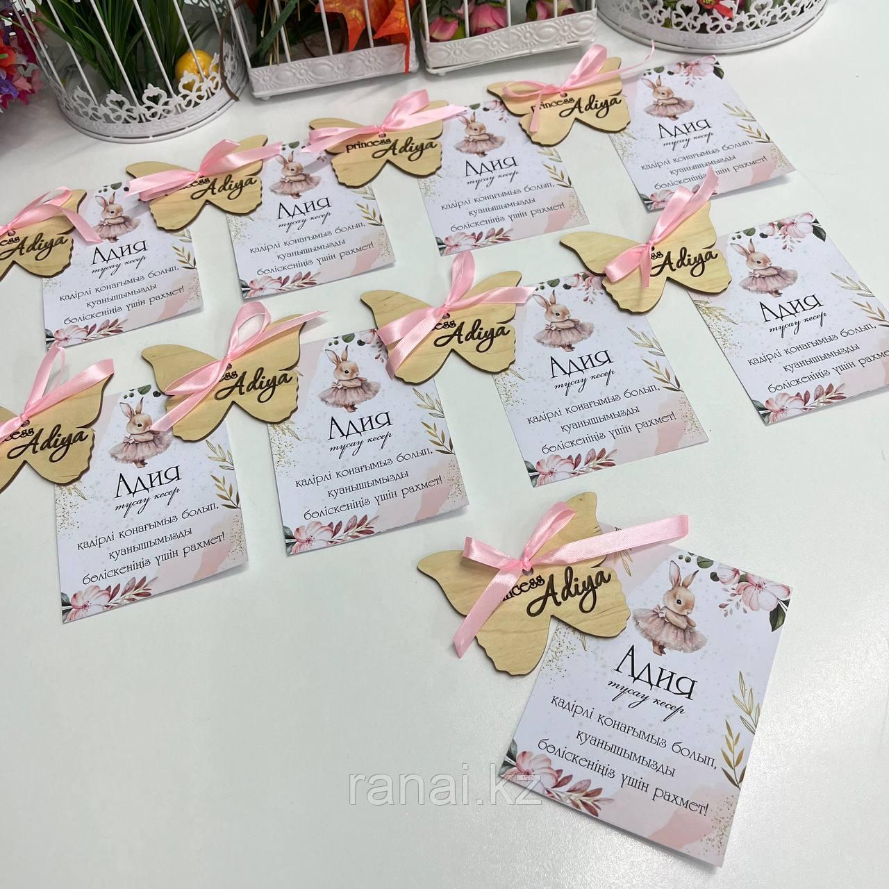 Бонбоньерка "Магнит с открыткой"