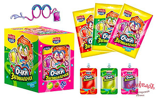 Жидкая конфета "Очки-Запивалочки" 30 мл  / Кэнди Клаб / (24 шт в уп)