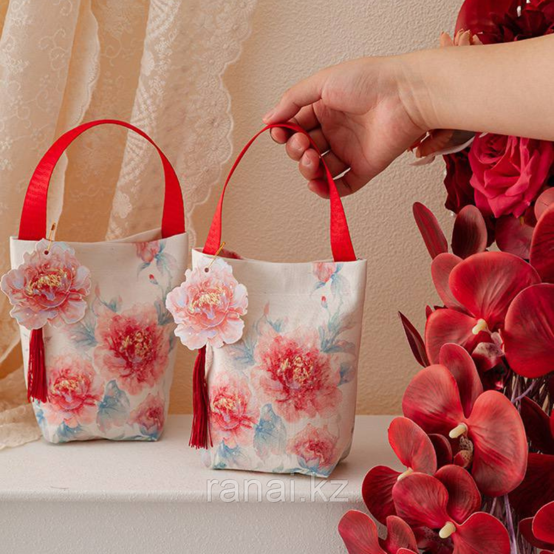 Бонбоньерка "Мешочек Пион", фото 1