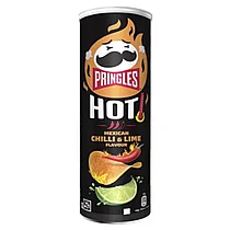 Чипсы PRINGLES Hot Chilli & Lime 165 гр (6 шт в упаковке) ВЕЛИКОБРИТАНИЯ