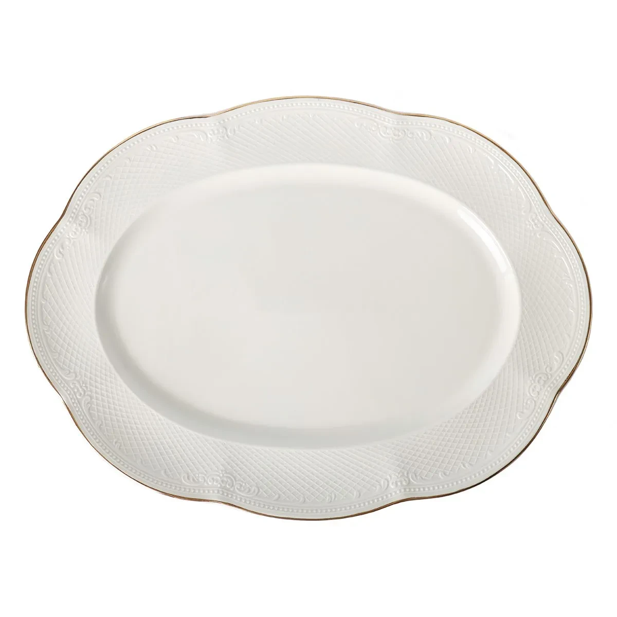 Блюдо овальное 30см Aristocrat-Gold (81229572) Noble, фото 1