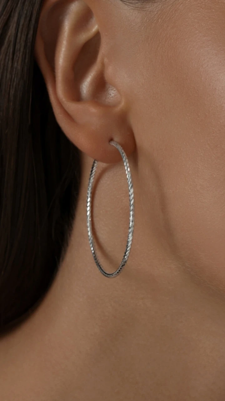 Серьги / конго / 4 см ( пр. Абая 141 ), фото 1