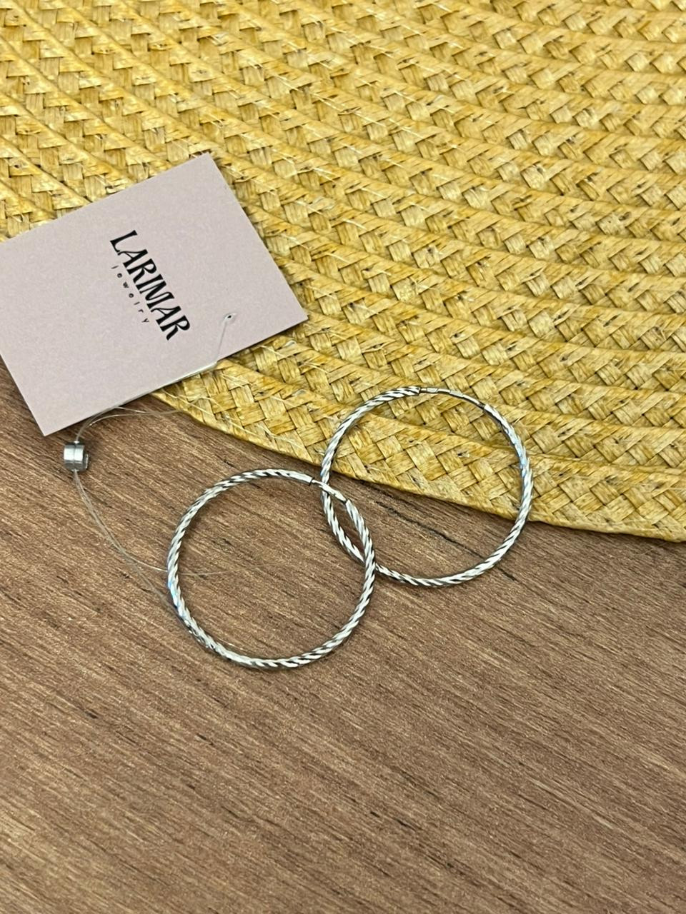 Серьги / конго / 2,7 см ( пр. Абая 141 ), фото 1