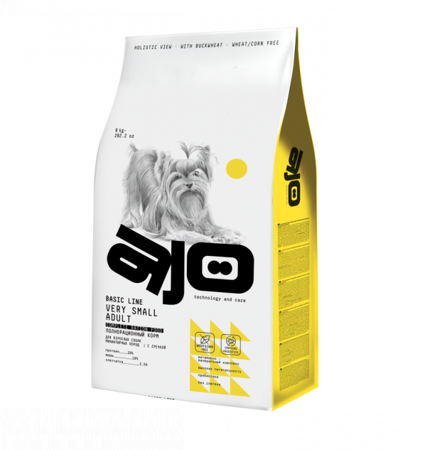 AJO Basic Line Very Small Adult 1.5 кг, фото 1