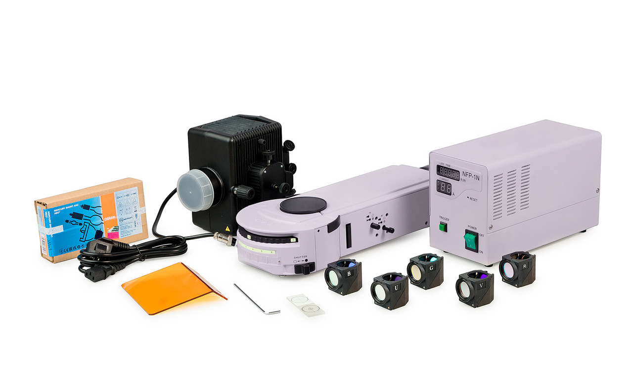 Насадка эпи-люминесцентная MAGUS Epi-FL06, ртутная лампа, блоки люминесцентных фильтров В/G/UV/V/R/FITC/TRITC/DAPI, фото 1