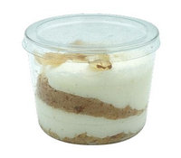 Десерт безглютеновый GlutensizSofra замороженный, малиновый, в стаканчике, 80 гр