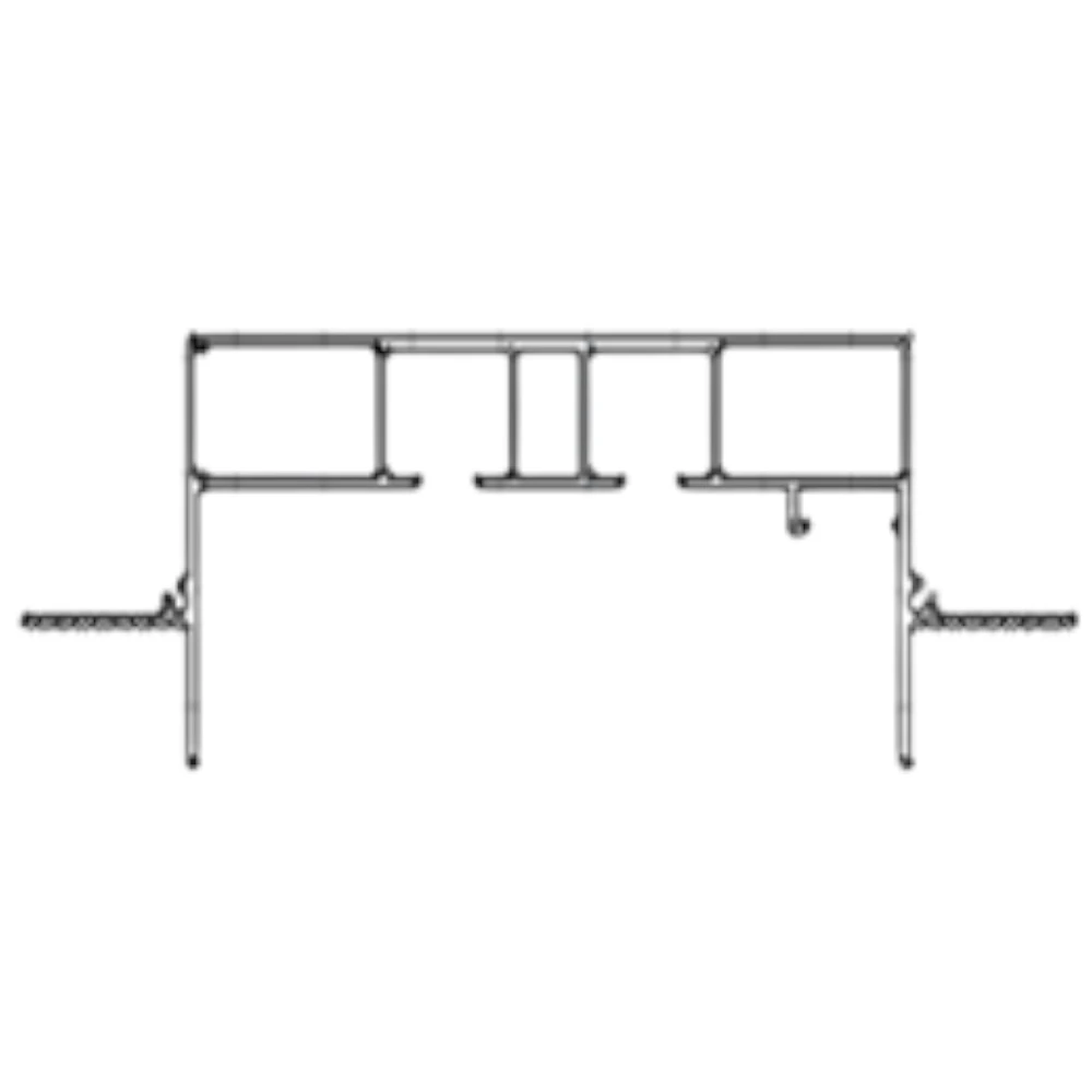 Профиль алюминиевый для лент T08 Черный 3,6/3,2