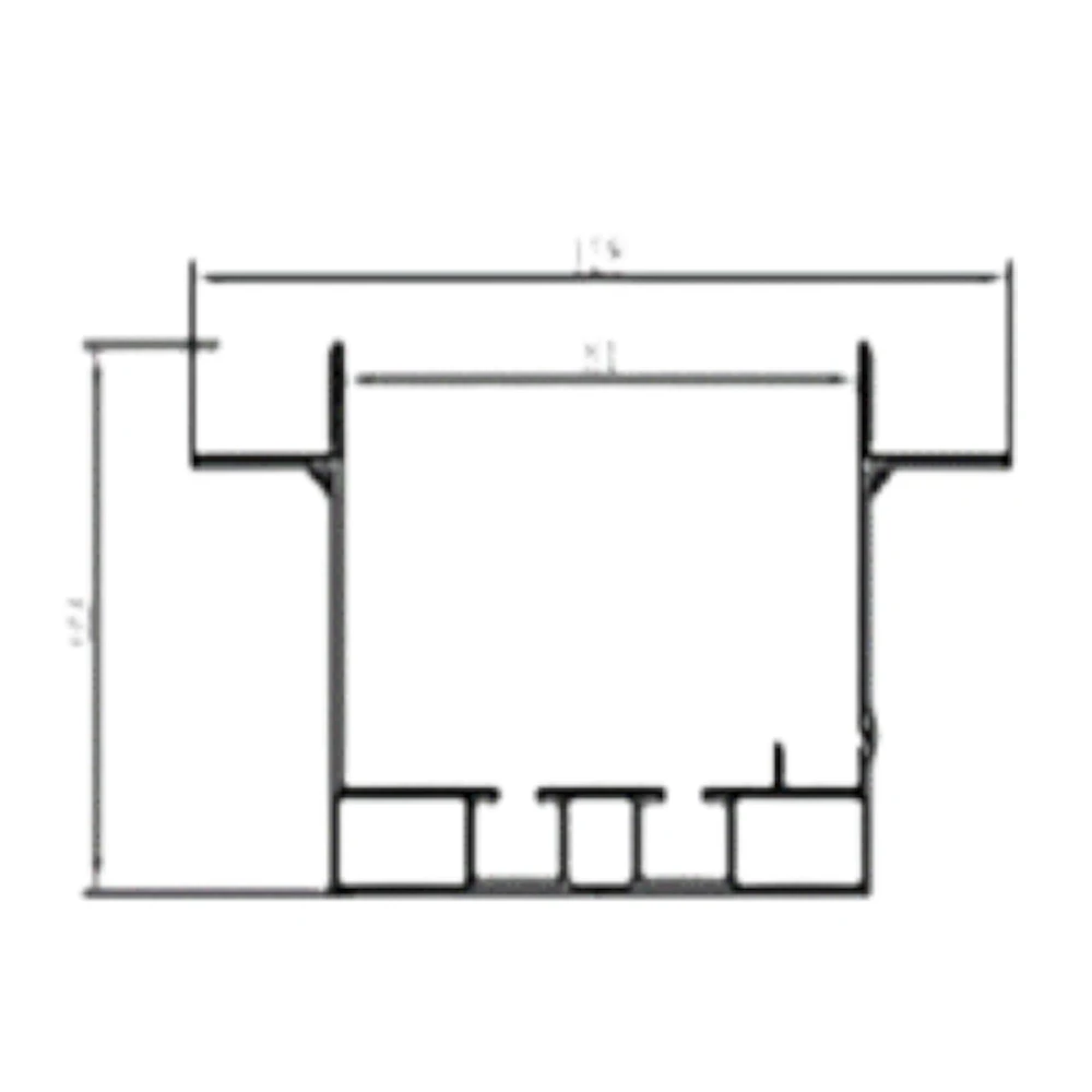 Профиль алюминиевый для лент SC-10A Белый 3,2/3,6