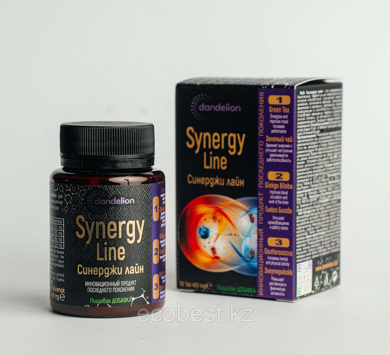 SynergiLine - для памяти, внимания, когнитивных функций, Dandelion, фото 1