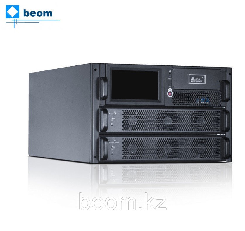 Источник бесперебойного питания SVC RM020/10X (20кВа/20кВт | Без Модуля :10кВт (PM10X) | 3 фазы на вход/3 фазы на выход), фото 1