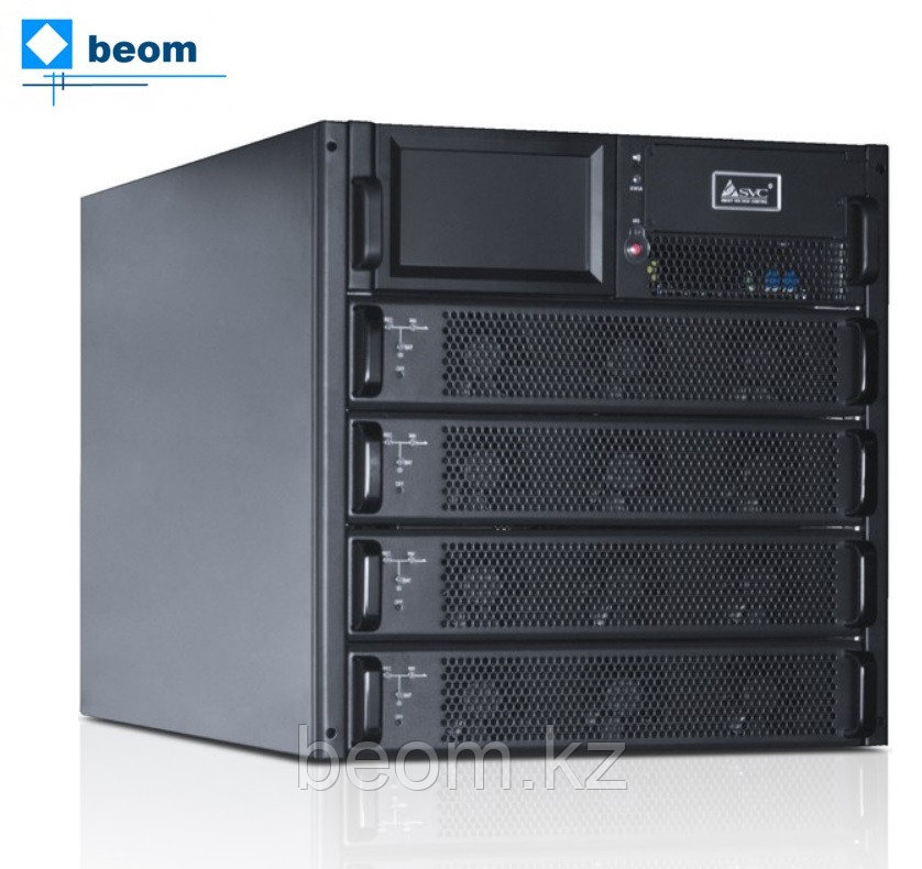 Источник бесперебойного питания SVC RM040/10X (40кВа/40кВт | Укомплектован 4 Модулями:10кВт PM10X | 3ф на вход/3ф на выход), фото 1