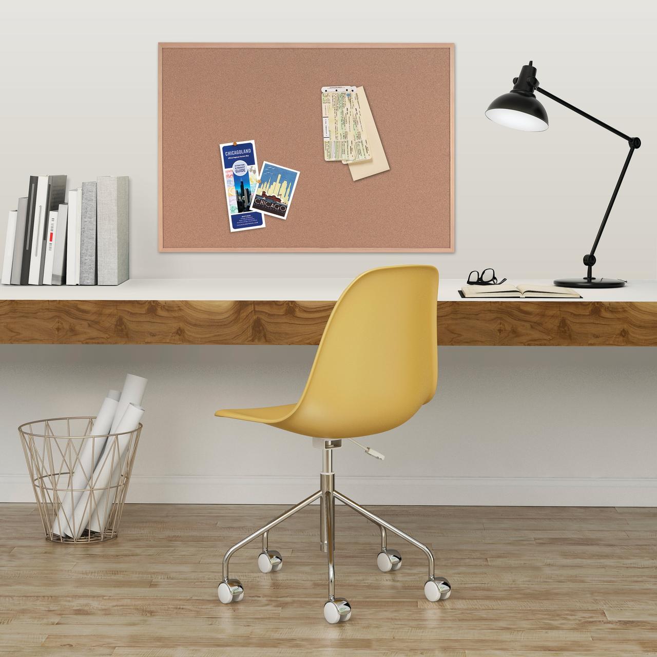 Доска пробковая в деревянной раме 150х100 см 2x3 (Польша), фото 1