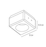 Точечный встраиваемый светильник Arte Lamp INVISIBLE, фото 2
