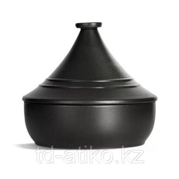 Тажин 0,6 л. d=1 60 мм. h=1 60 мм. с крышкой черный керам Emile Henry /1/2/