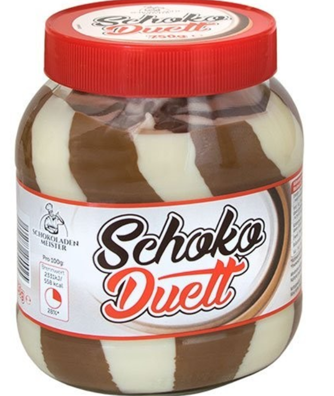 Шоколадная паста Schoko Duett 750 г / Финляндия