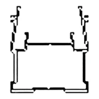 Профиль для натяжного потолка TX-4