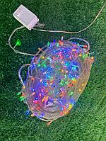 Новогодняя уличная гирлянда светодиодная Нить 50 метров, фото 5