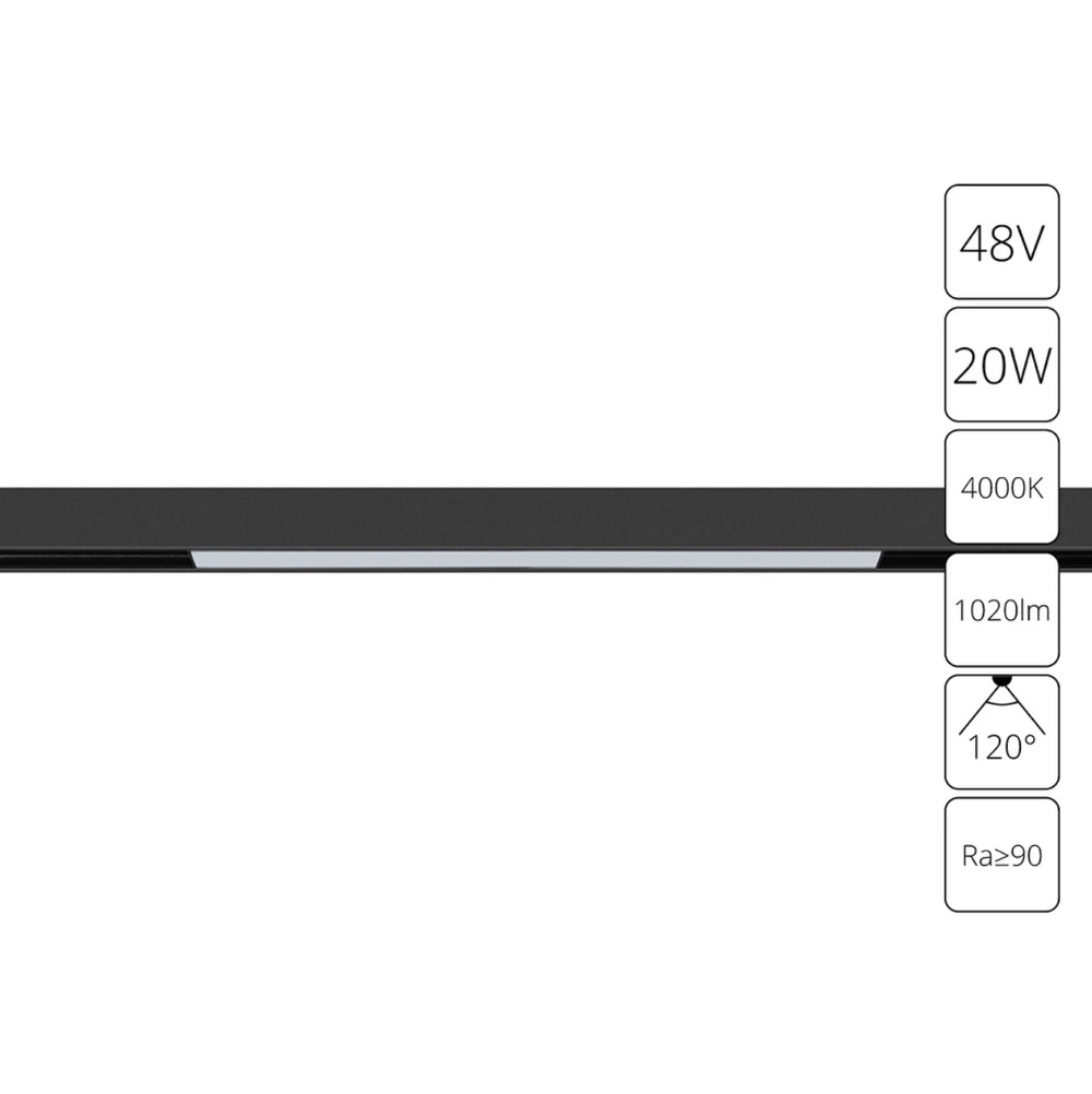 Магнитный трековый светильник Arte Lamp LINEA, фото 1