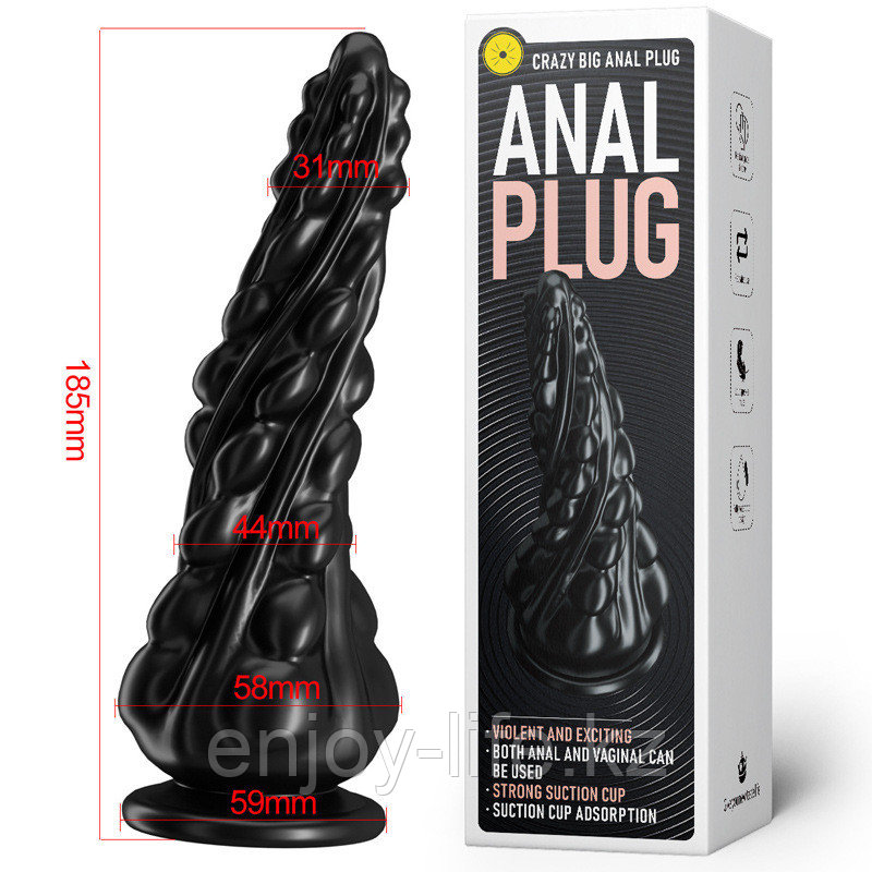 Фаллоимитатор Носорог (180 мм)., фото 1