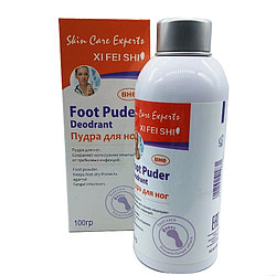 Пудра-дезодорант для ног XI FEI SHI Foot Puder Deodorant (100 г)
