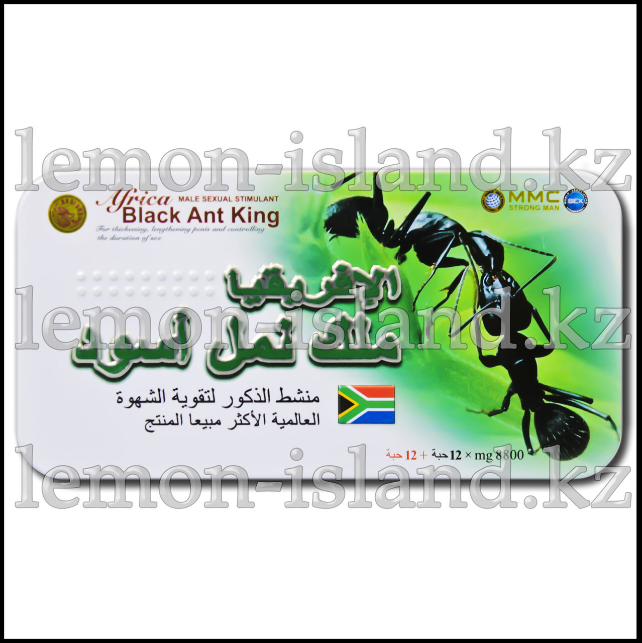 Мужское возбуждающее средство Африканский чёрный муравей (African Black Ant King), фото 1