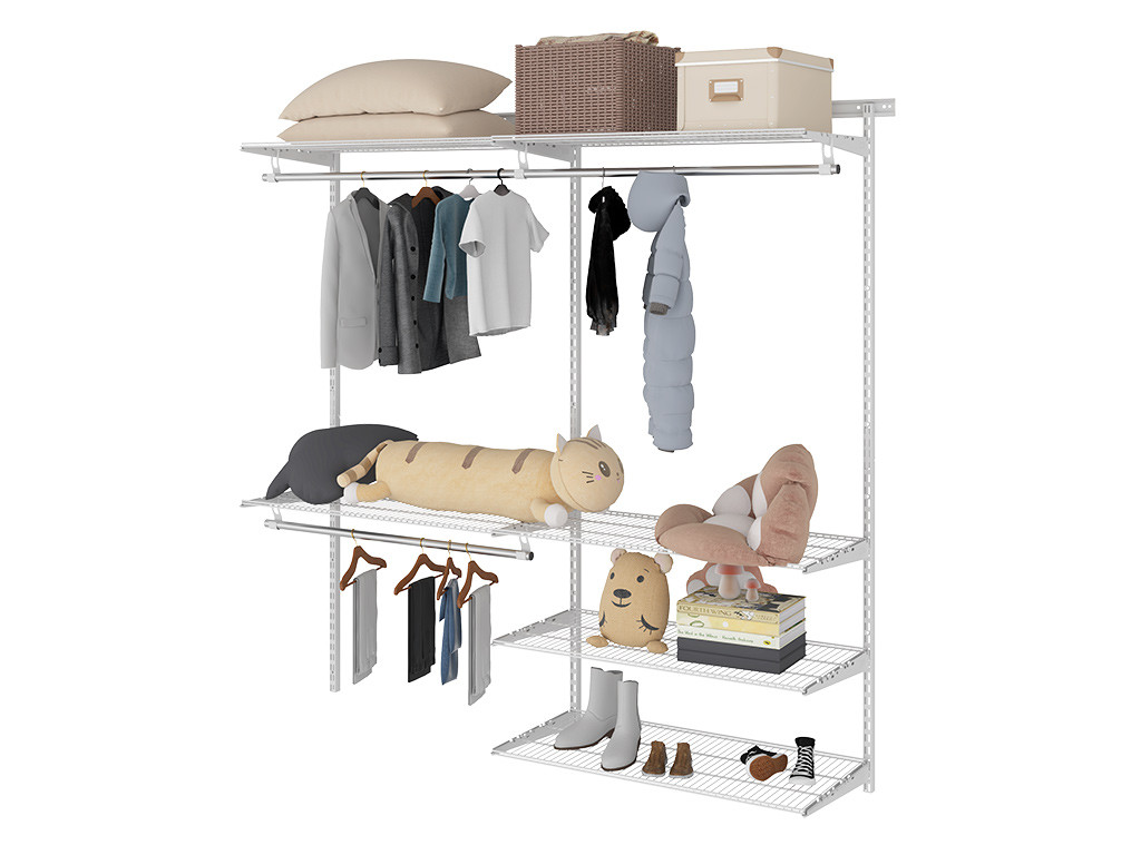 ГАРДЕРОБНАЯ СИСТЕМА БЕЛАЯ