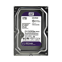Жёсткий диск для видеонаблюдения Western Digital Purple HDD 1Tb WD10PURZ 2-033656