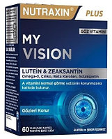 Nutraxin Plus (Нутраксин Плюс) My Vision — Витамин для глаз с лютеином и зеаксантином 60 капсул