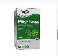 Mag Focus Swiss BORK (МагФокус Свисс Борк) для поддержки когнитивных функций и памяти 90 капсул