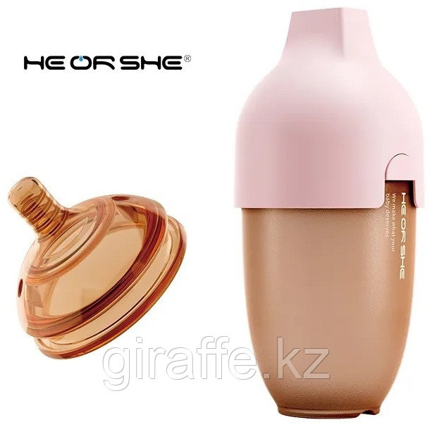 HEORSHE Бутылочка для кормления/Feel Mamy 6м+ 240 мл, фото 1