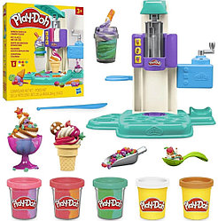 Масса для лепки Play-Doh Разноцветное мороженое количество цветов: 5 шт