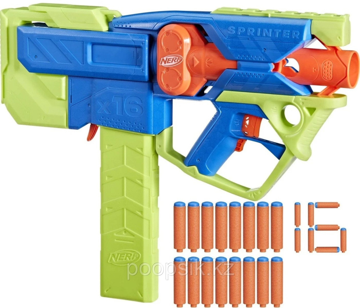 Бластеры Nerf SPRINTER F8625, 16 шт