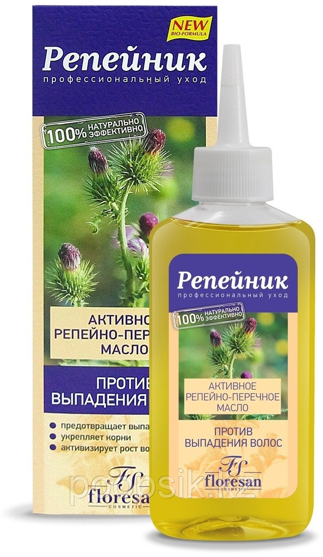 Floresan Активное репейно-перечное масло 100 мл