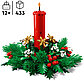 Конструктор LEGO Украшение Рождественского стола, деталей 433 шт, фото 4