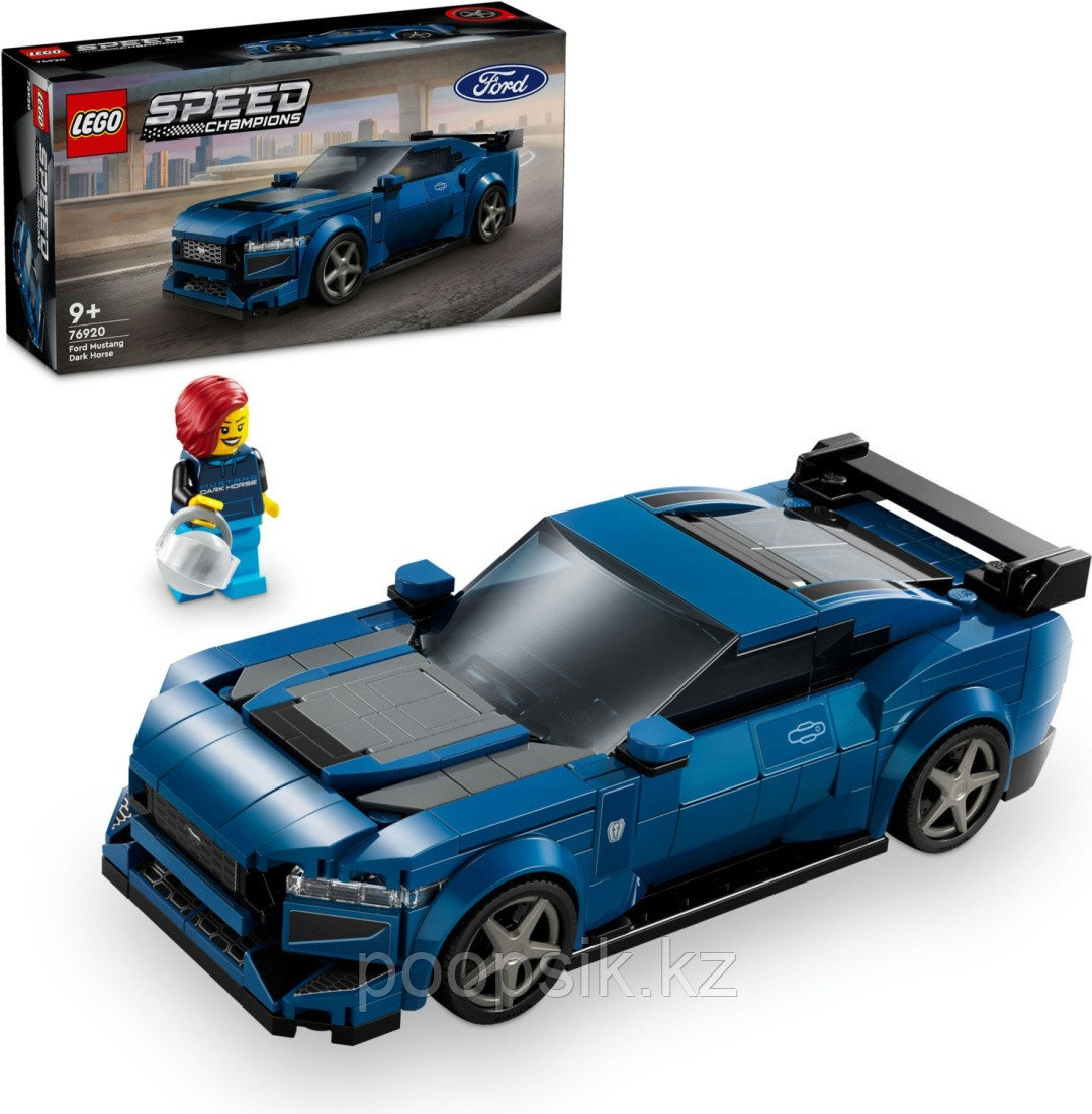 Конструктор LEGO LEGO Speed Champions Ford Mustang Dark Horse, деталей 344 шт