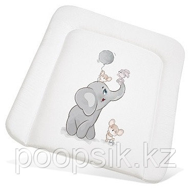 Пеленальный матрас Pituso Друзья РT/ПН-32, 65x55 см, белый