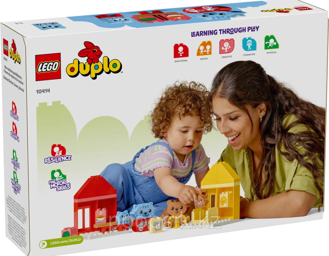 Конструктор LEGO Распорядок дня:еда и время сна, деталей 28 шт