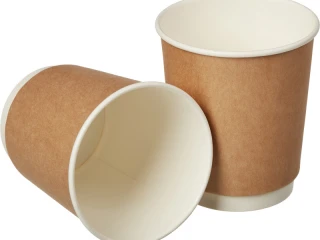 Бумажный стакан 250 мл/крафт/двухслойные/Бум000145/100шт, фото 1