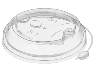 100шт/Крышка для кофе с литейником D-9/Бум003341, фото 1