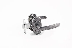 ОМЕГА ЗЩ2.04 серебро защелка врезная (коробка 30 шт.)