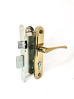 ОМЕГА ЗВ7.03 замок врезной цилиндровый с ручкой золото (коробка 30 шт.)