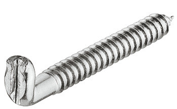 Резьбовой крючок с регулировкой, сталь, 55 мм., фото 1