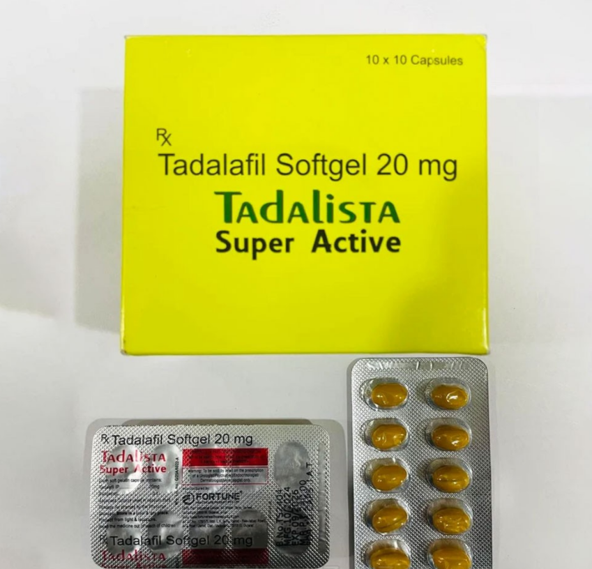 Препарат для усиления потенции Tadalista Super Active (10 таб.)