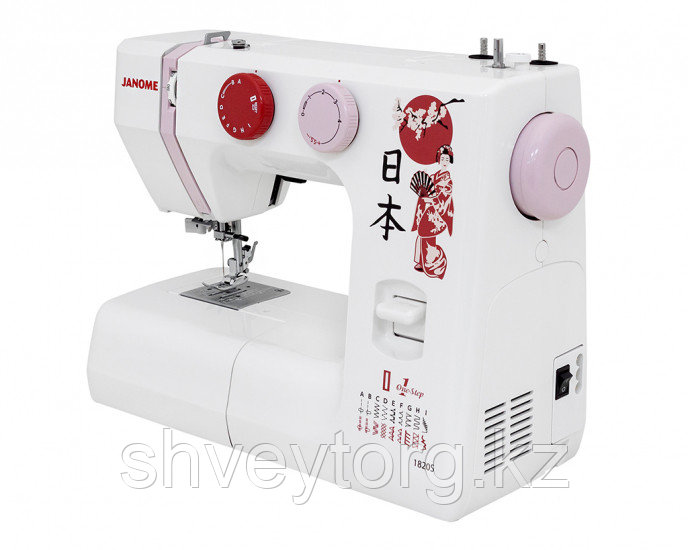 Бытовая электромеханическая швейная машина Janome 1820s, фото 1