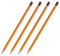 Карандаш чернографитные Koh-i-Noor "1570" в ассортименте, заточенные